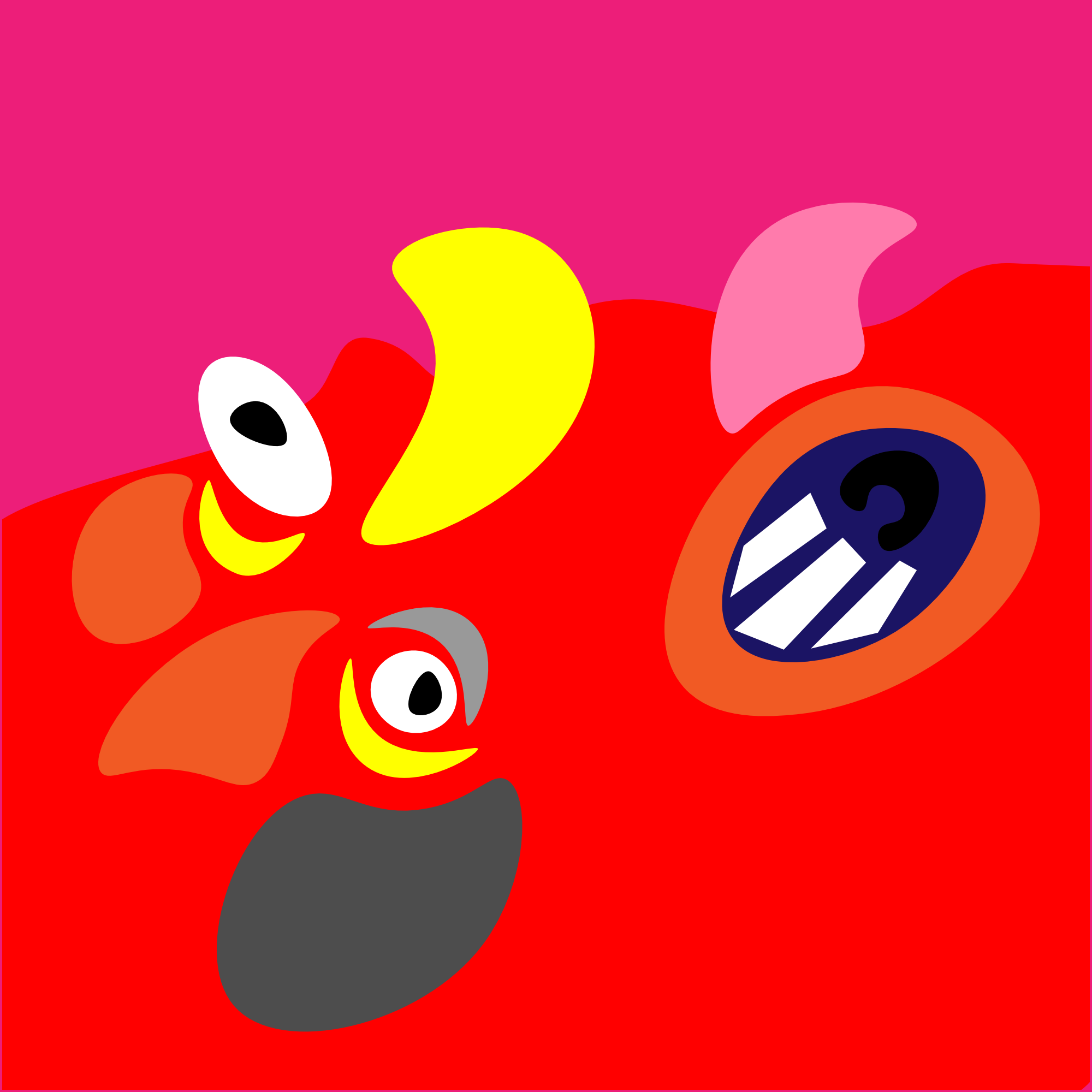 Rood - artprint (2019)