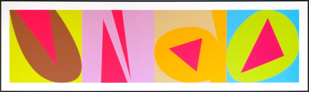 UNDO - Fine art print op aquarelpapier 160x40 cm (2021)