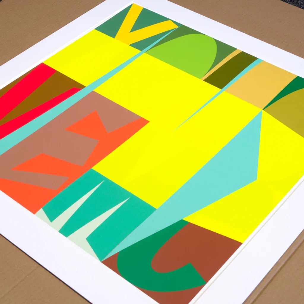 Yo love me - fine art print 50x50 cm