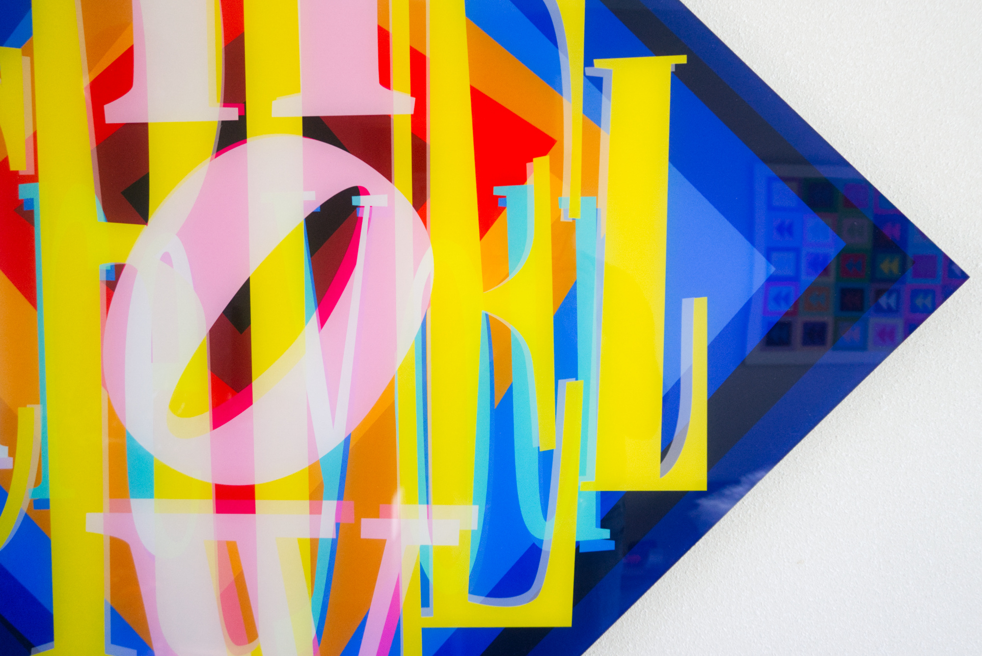 Detail Over wreedheid inkjetprint op acryl 90x90 cm