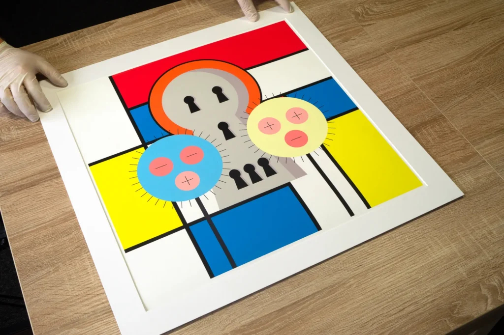 Matter - Fine art print op aquarelpapier (2020)