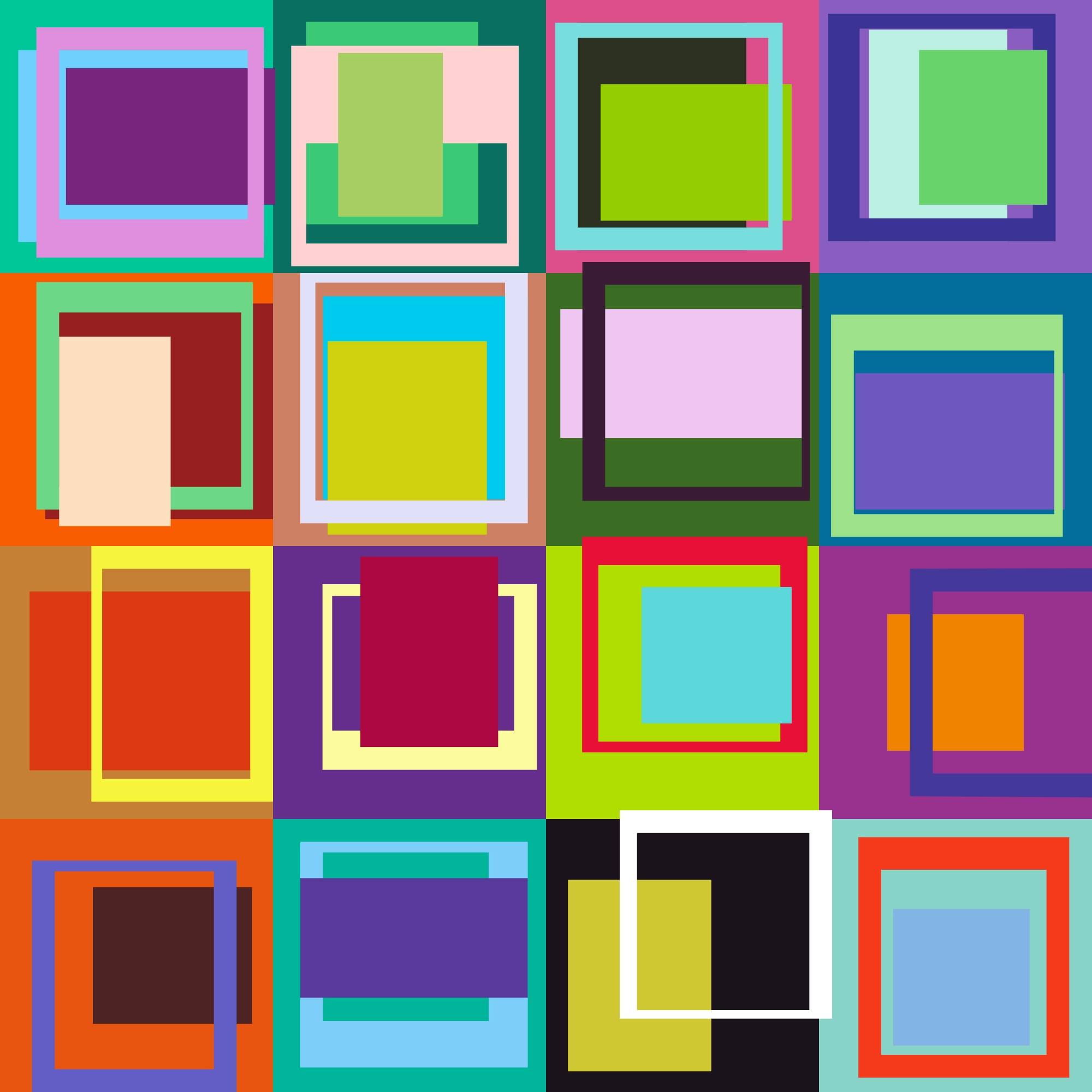 SQ2 - (2022-2026) abstracte kunst art print door Ingmar Spit
