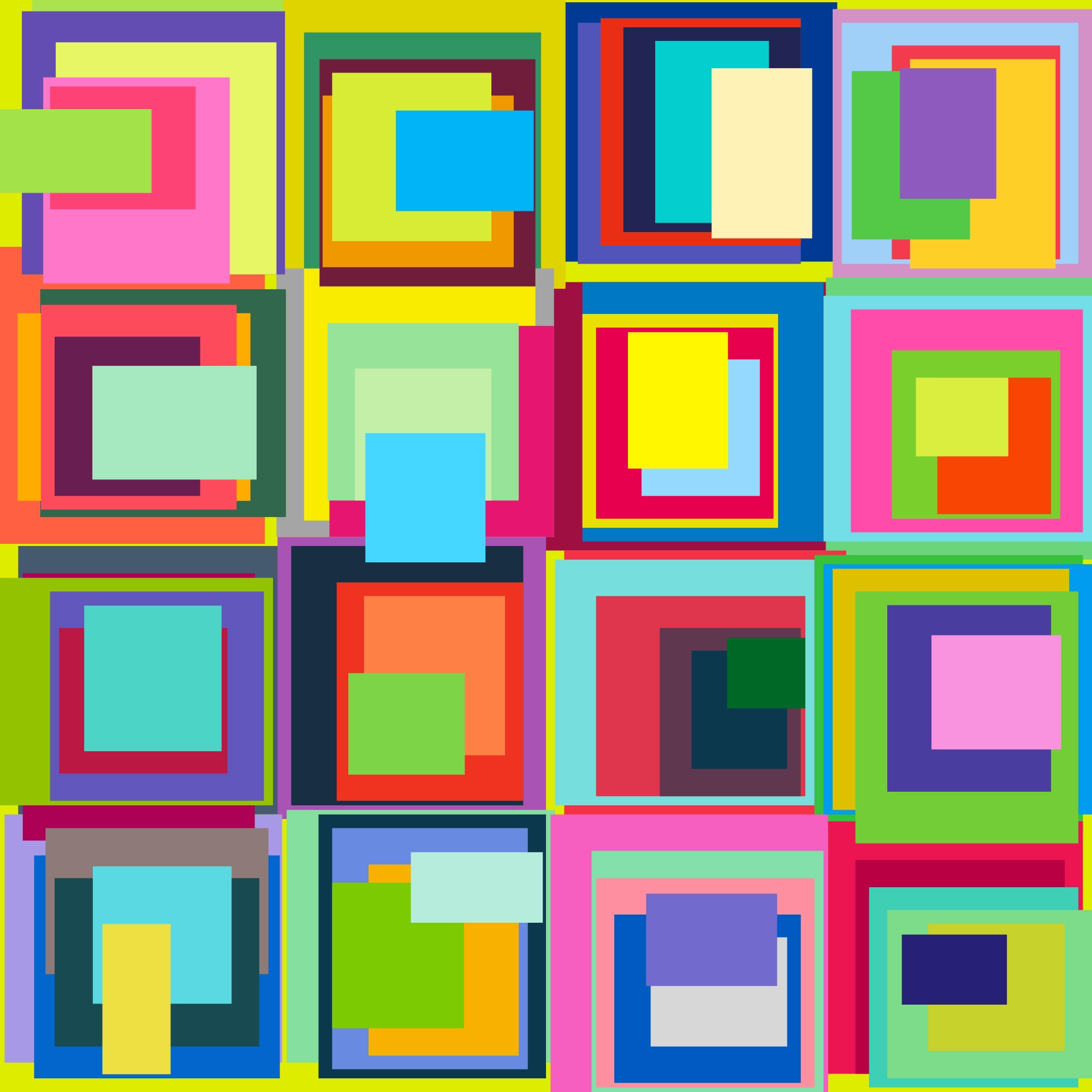 SQ4 - (2025) abstracte kunst art print door Ingmar Spit